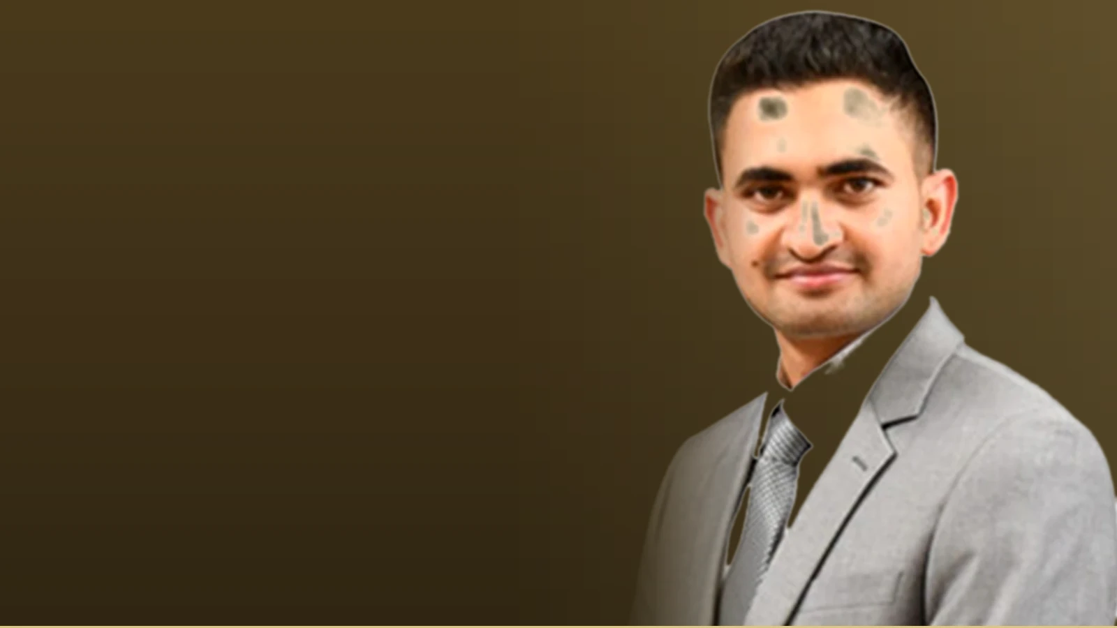 Amit Sharma smiles for a headshot, showcasing expertise in instructional design.